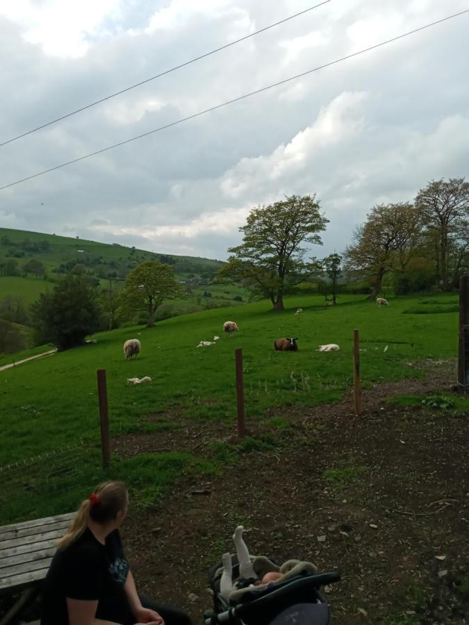 Orchard Meadow Shepherd Huts Leek-Buxton-Ashbourne Upper Elkstone ภายนอก รูปภาพ